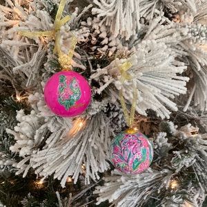 Lilly Pulitzer ornaments